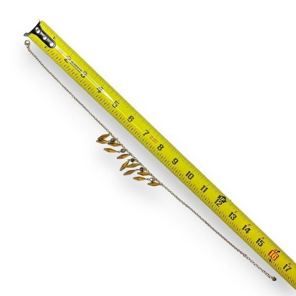 Emily Ray Demi-Parure Earrings Necklace 925 Silver Glass Bicone Beads Signed - Picture 8 of 12